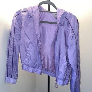 Light Purple Bomber Jacket